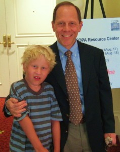 Hugo and Dr Kaplan at the FOP symposium in Orlando 2007