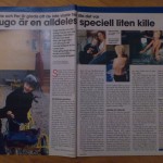 2005. Hugo i veckotidningen Allas.