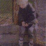 2004. Söt Hugo i Aftonbladets Söndagsbilaga.