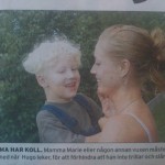 2004. Hugo & Marie i tidningen Folket.