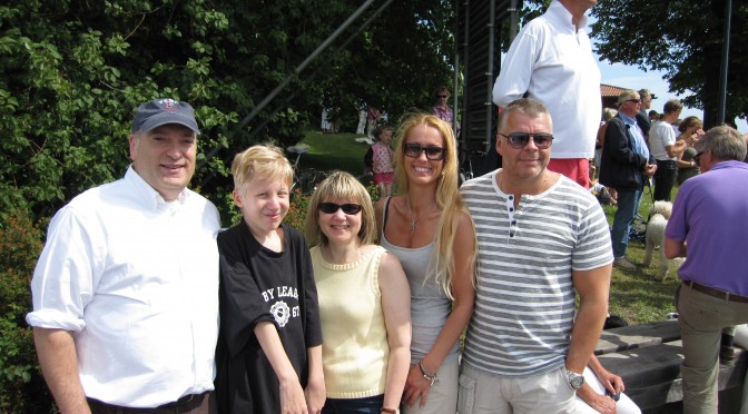 Dr Bob Pignolo, Hugo,Dr Eileen Shore, Marie & Pelle