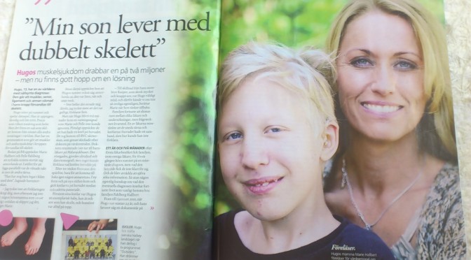 Hugo & Marie i Aftonbladets lördagsbilaga Härligt Hemma 7/7-2012