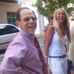 2009 dr Fred Kaplan & Marie utanför FOP labbet i Philadelphia.