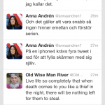 En av mina roliga Twittervänner och en "Klok vis man"