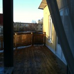 Och titta! Solen kom en stund också fint!