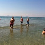 Tripp trapp trull fam. Fahlberg i Bulgarien