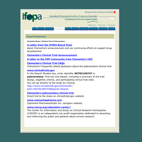 IFOPA-drug-development